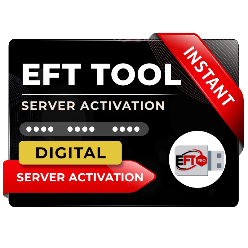 EFT Pro Tool Activation - [ 1Months ] - [ New Activation ] - [ No Need Dongle ] - [ Digital License ]