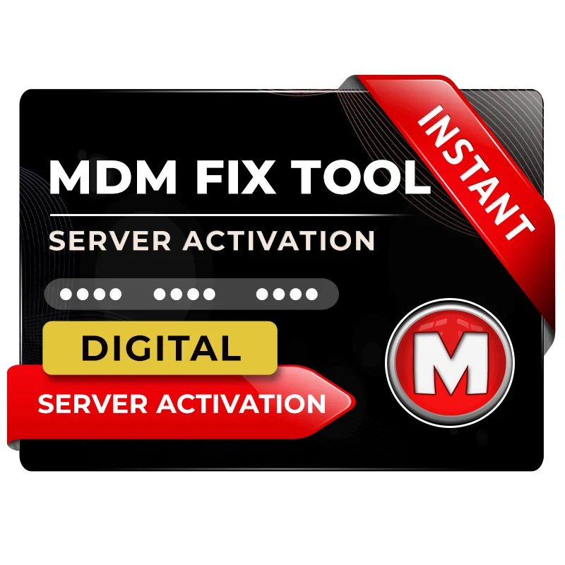 MDMFix Tool Activation [1 Year 1 Pc] ❇️